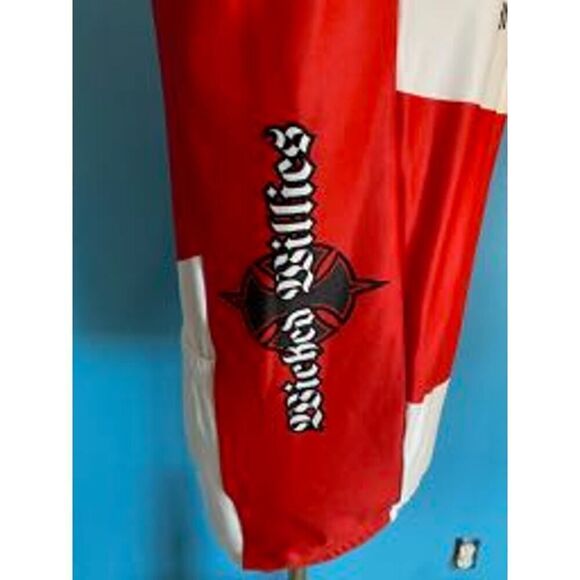 CANARI Cycling Bike Jacket Competition Advertising Sponsors Zipper 3 Pockets L M - Picture 11 of 13